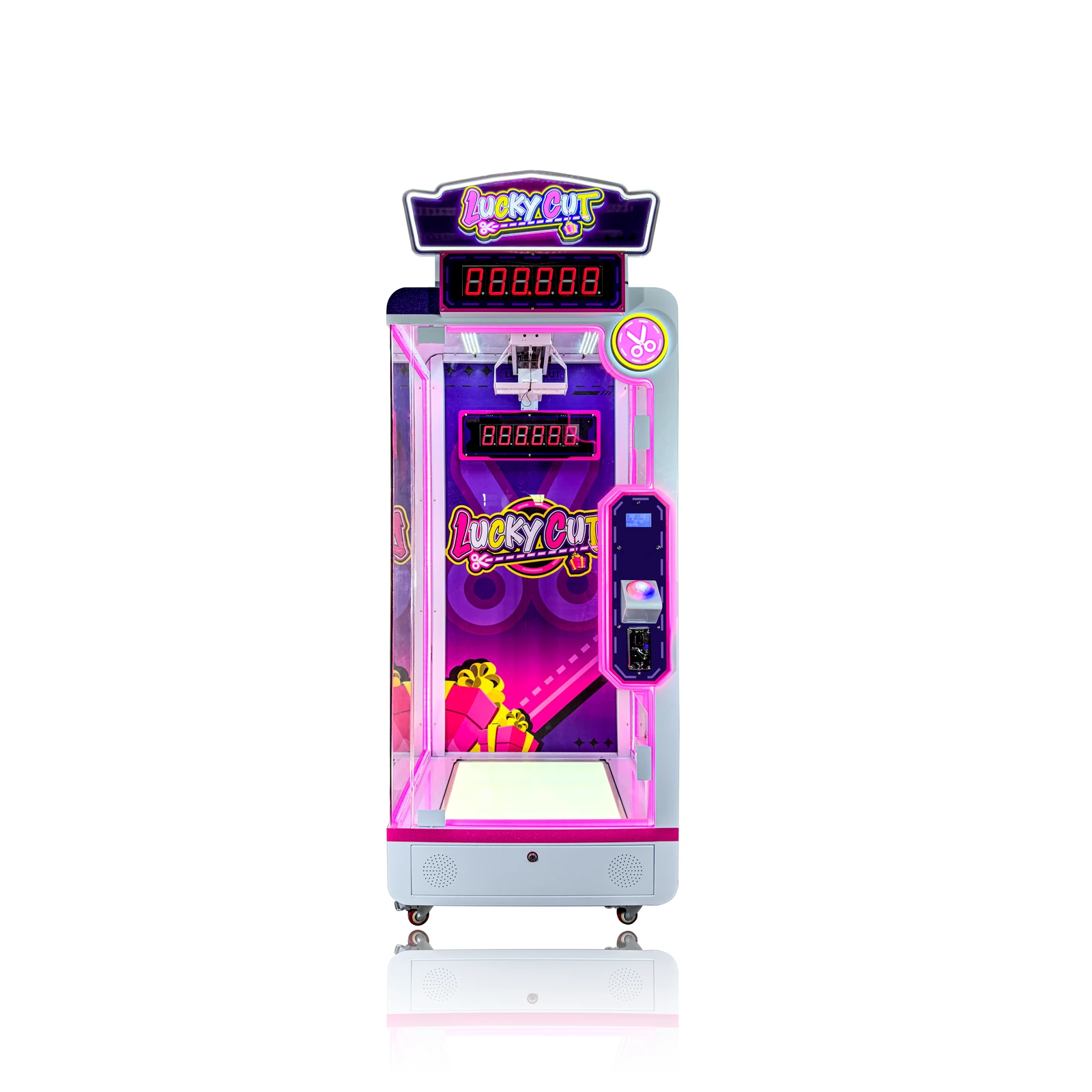 Lucky Cut scissor prize machine supplier reference