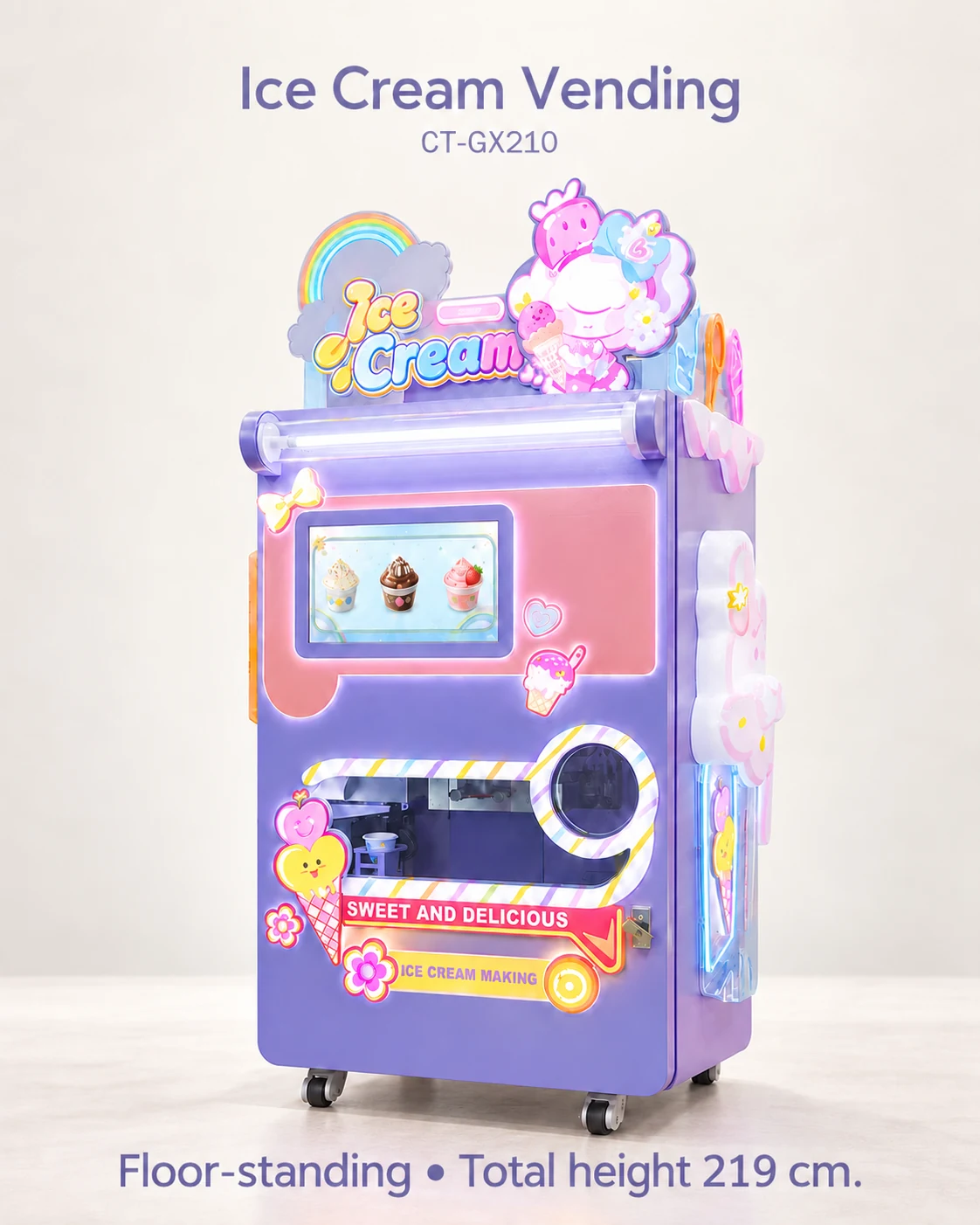 Automatic Ice Cream Vending Machine