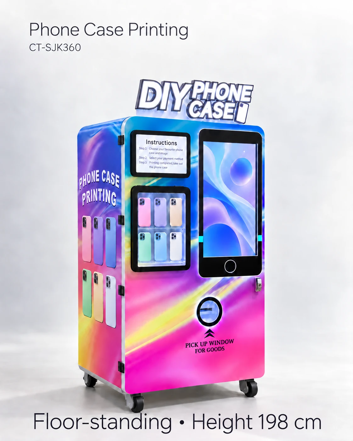 Automatic Phone Case Printing Vending Machine
