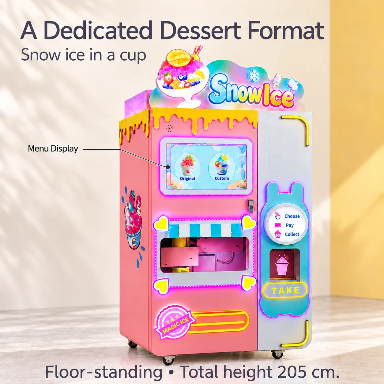 CT-BS310 identity: A Dedicated Dessert Format