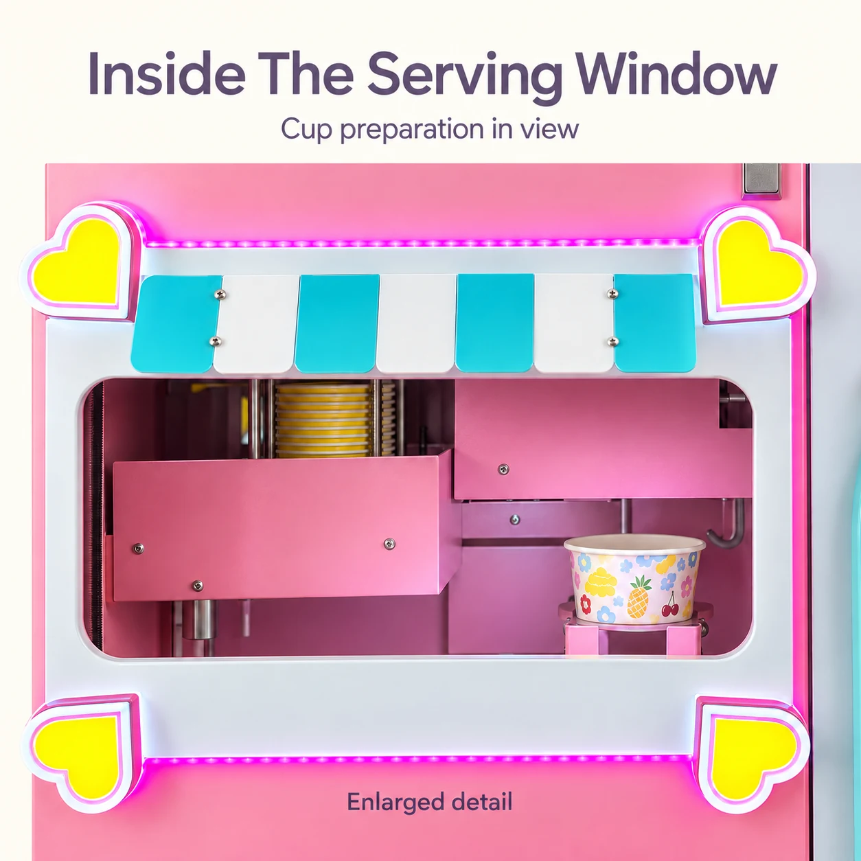 CT-BS310 mechanism: Inside The Serving Window