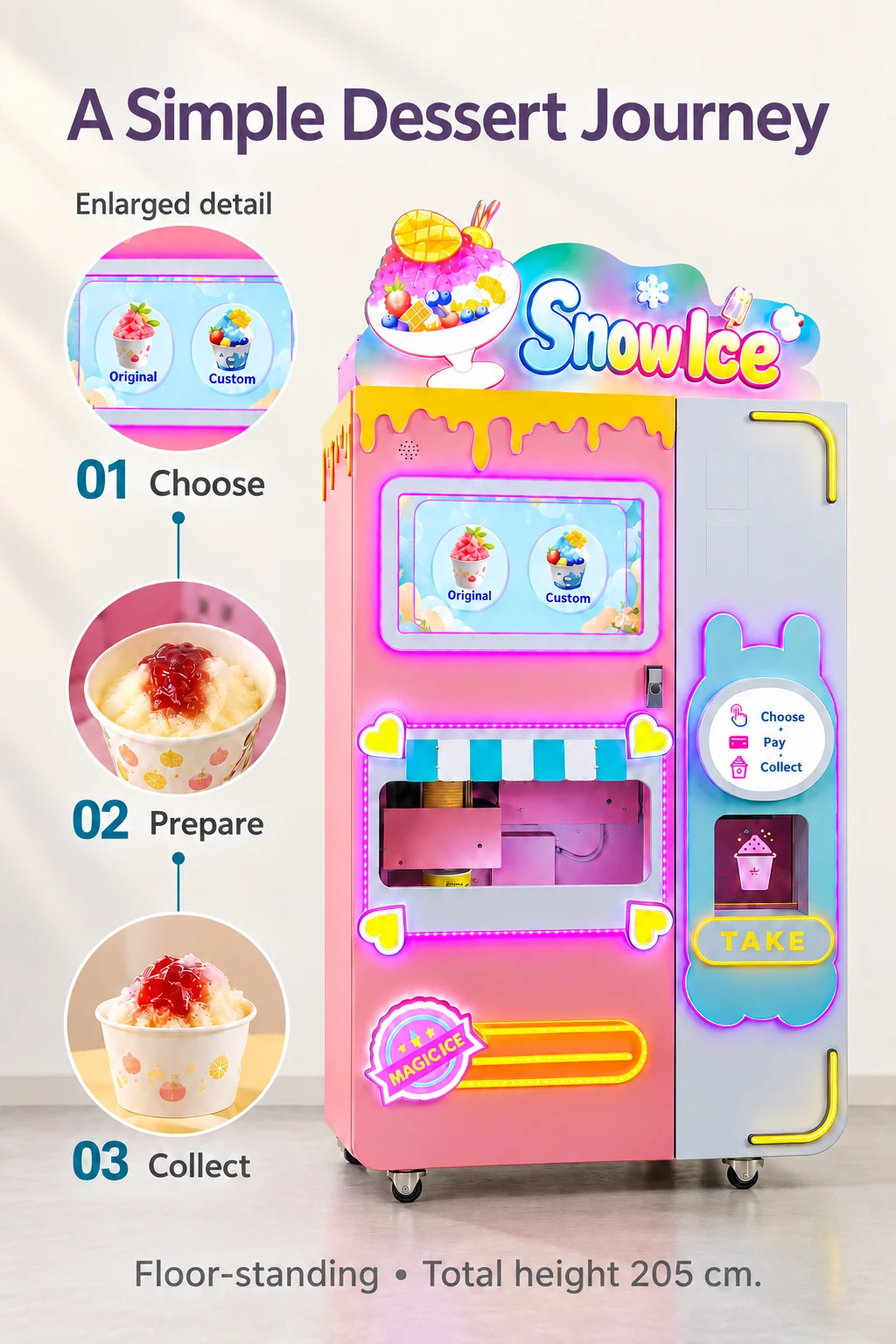CT-BS310 workflow: A Simple Dessert Journey
