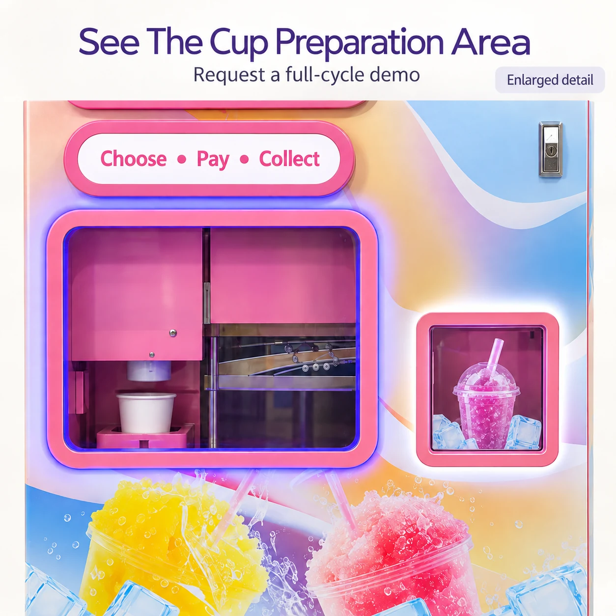 CT-XN410 mechanism: See The Cup Preparation Area