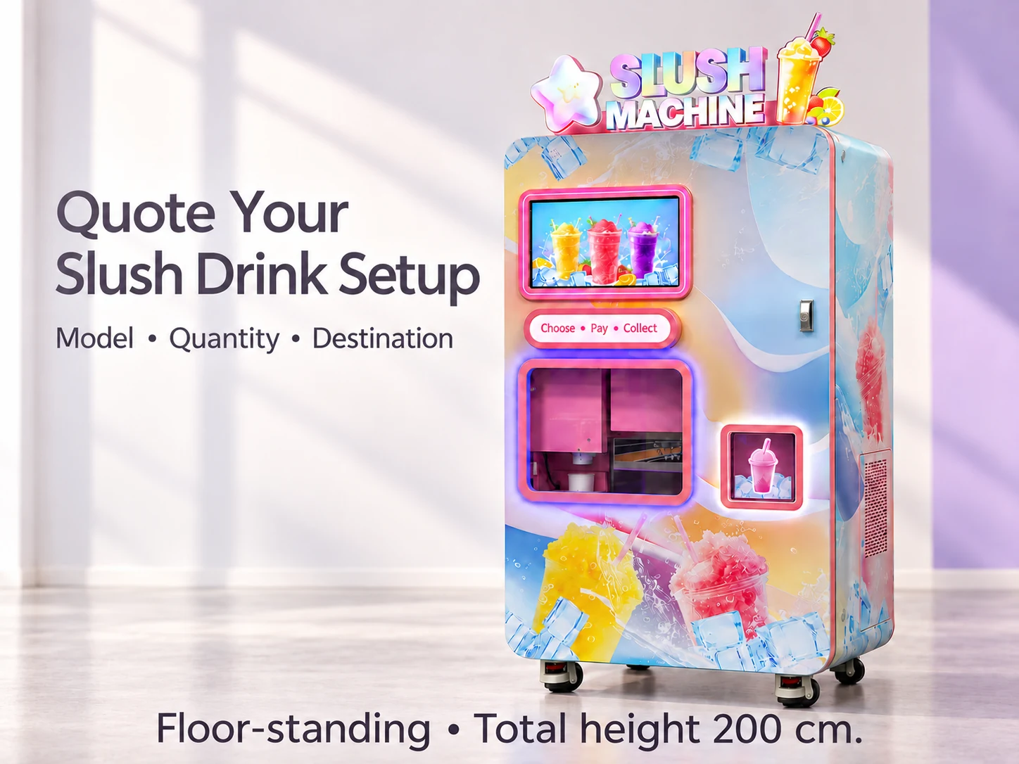 CT-XN410 quote: Quote Your Slush Drink Setup