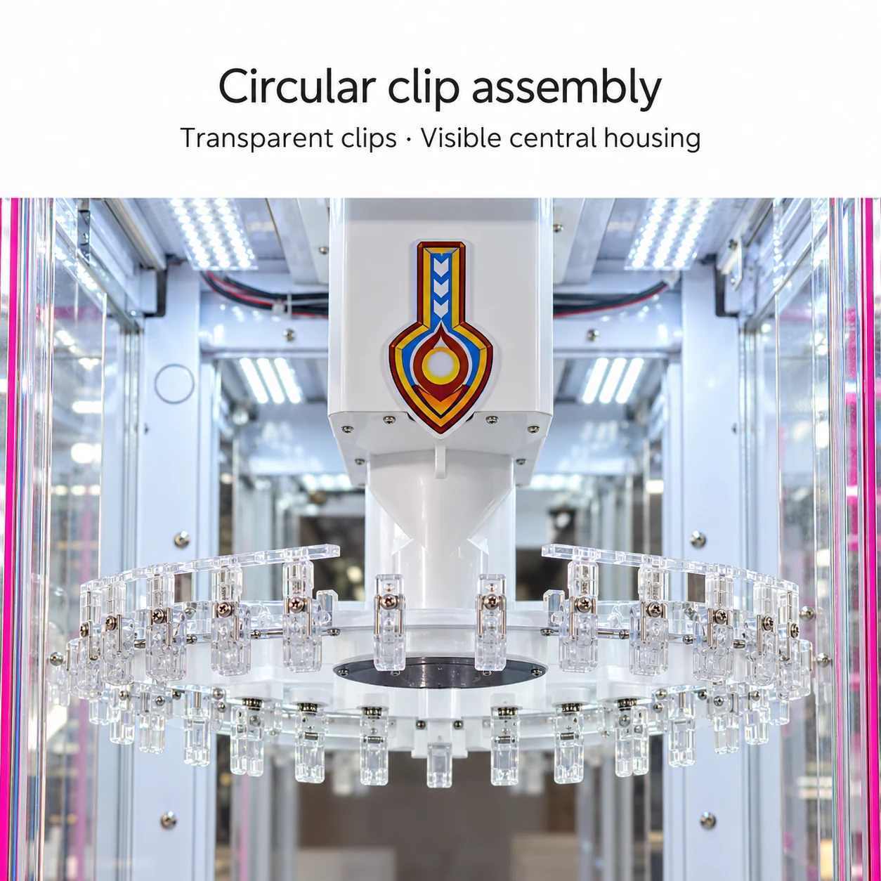 Time Clip 28: Circular clip assembly.