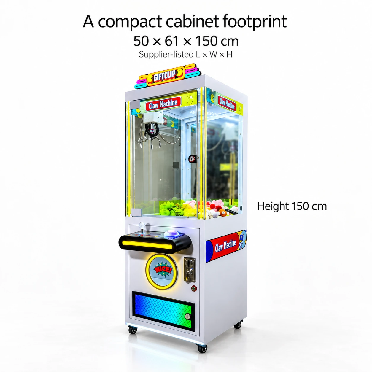 Compact Single Claw — dimensions