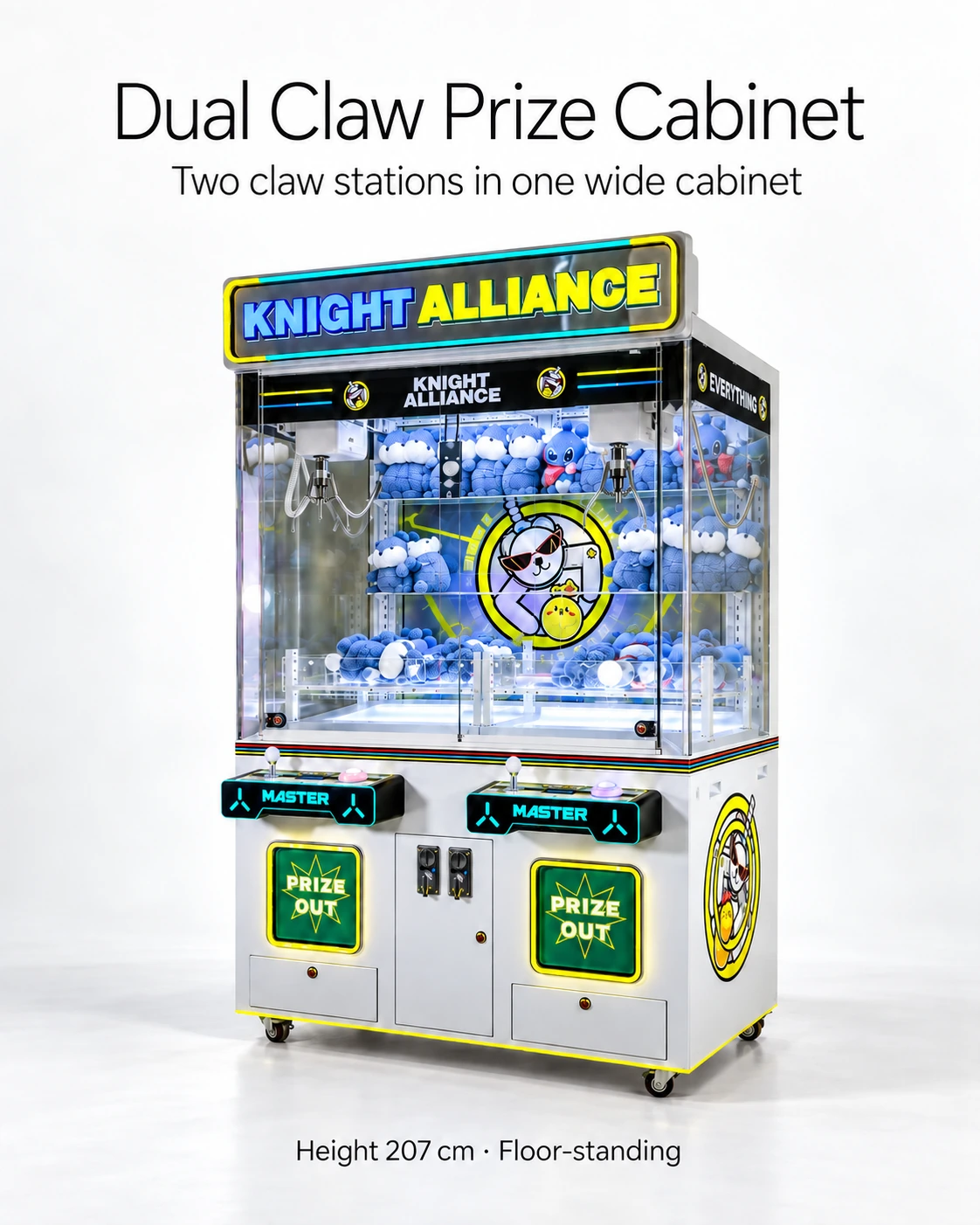 Dual Claw & Blind-Box Prize Machine