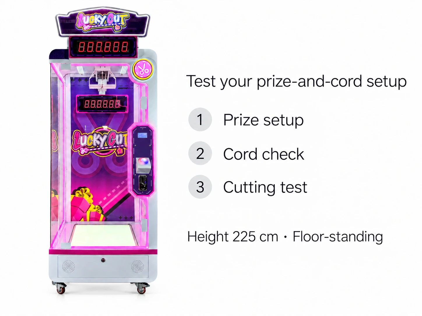 Lucky Cut Scissor Prize — workflow