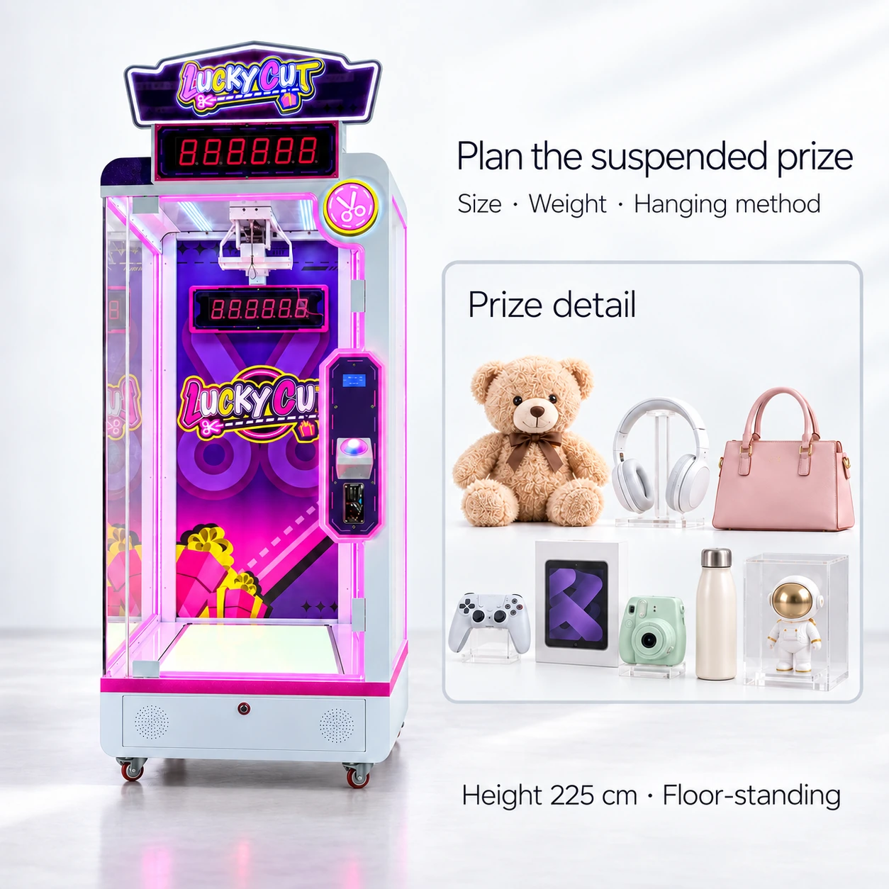 Lucky Cut Scissor Prize — prize or output
