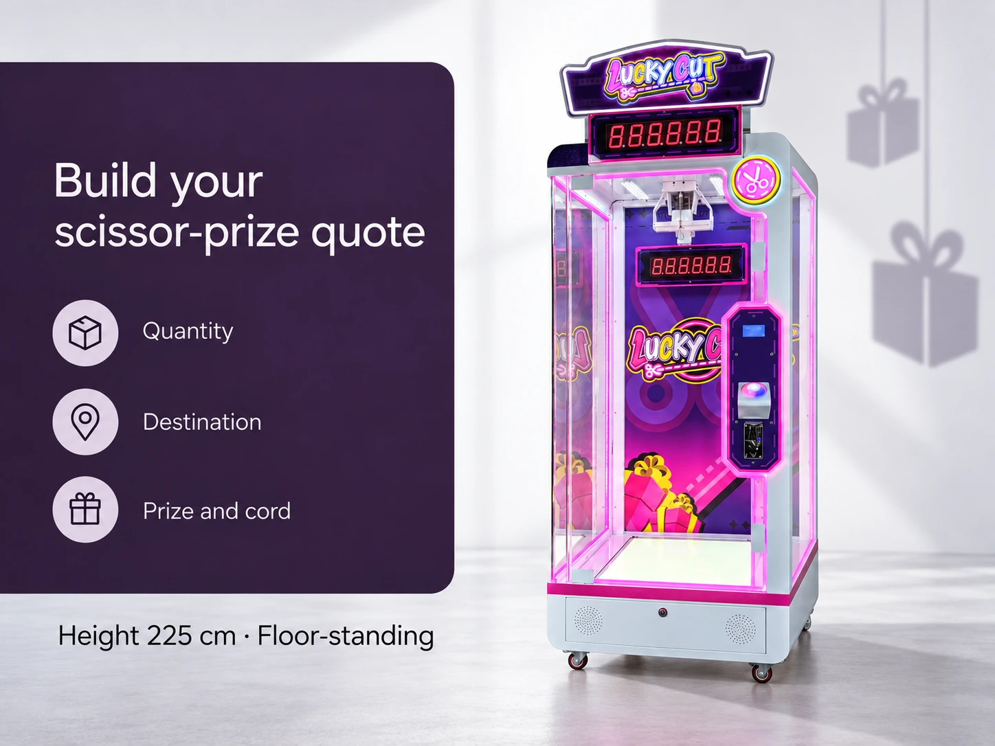 Lucky Cut Scissor Prize — quote