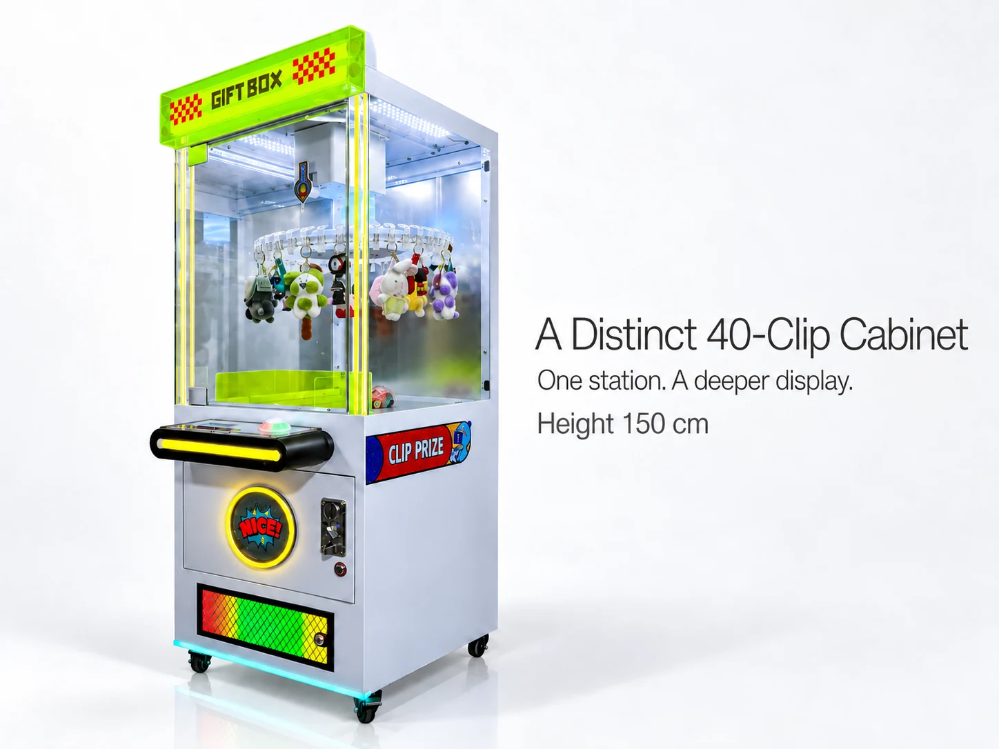 Magic Box 40: A Distinct 40-Clip Cabinet.