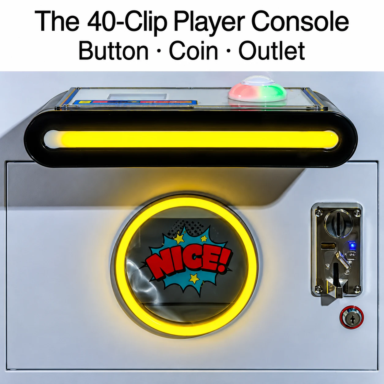 Magic Box 40: The 40-Clip Player Console.
