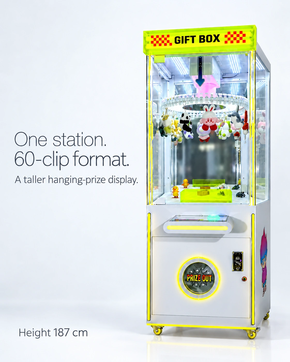 One Station. 60-Clip Format.