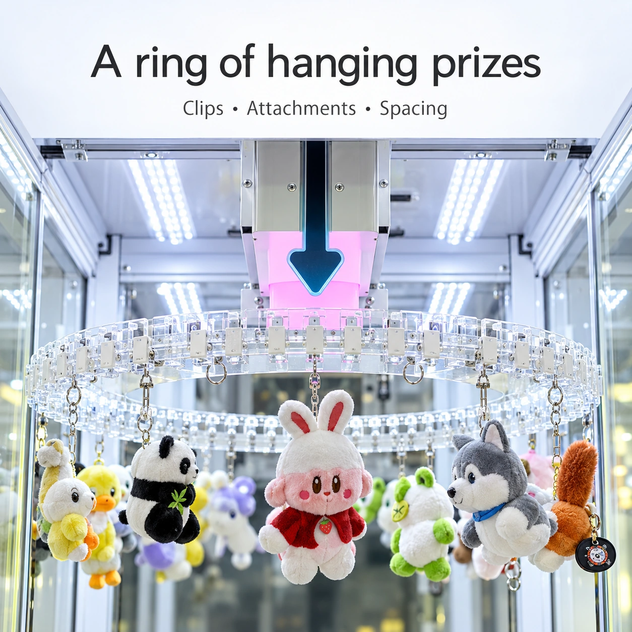A Ring of Hanging Prizes