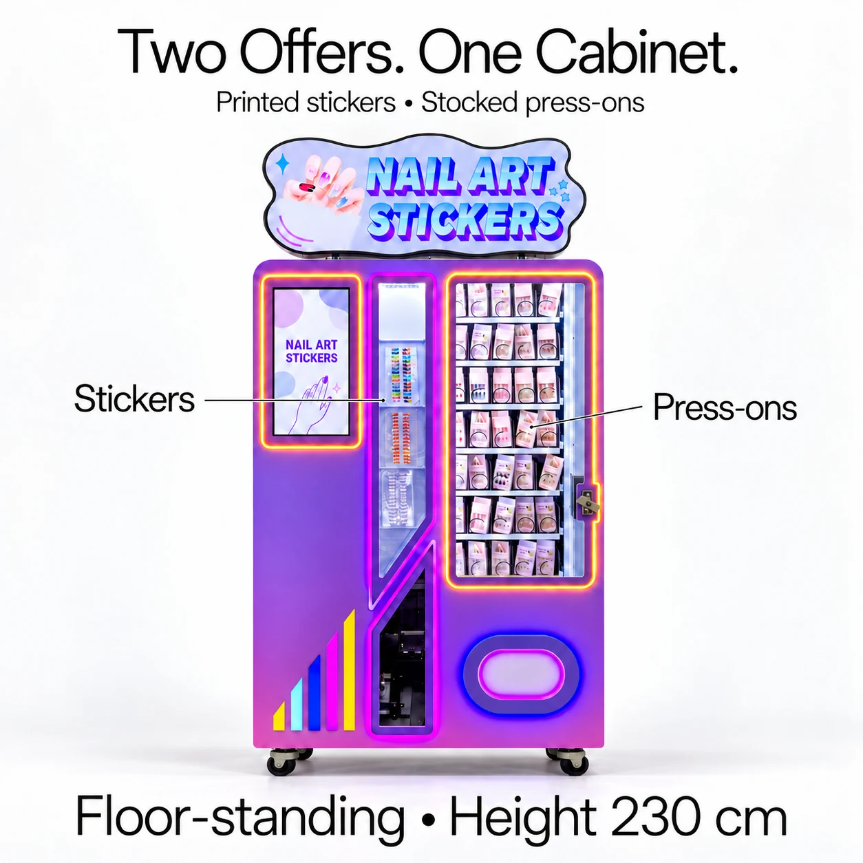 CT-MJ330 identity: Two Offers. One Cabinet.