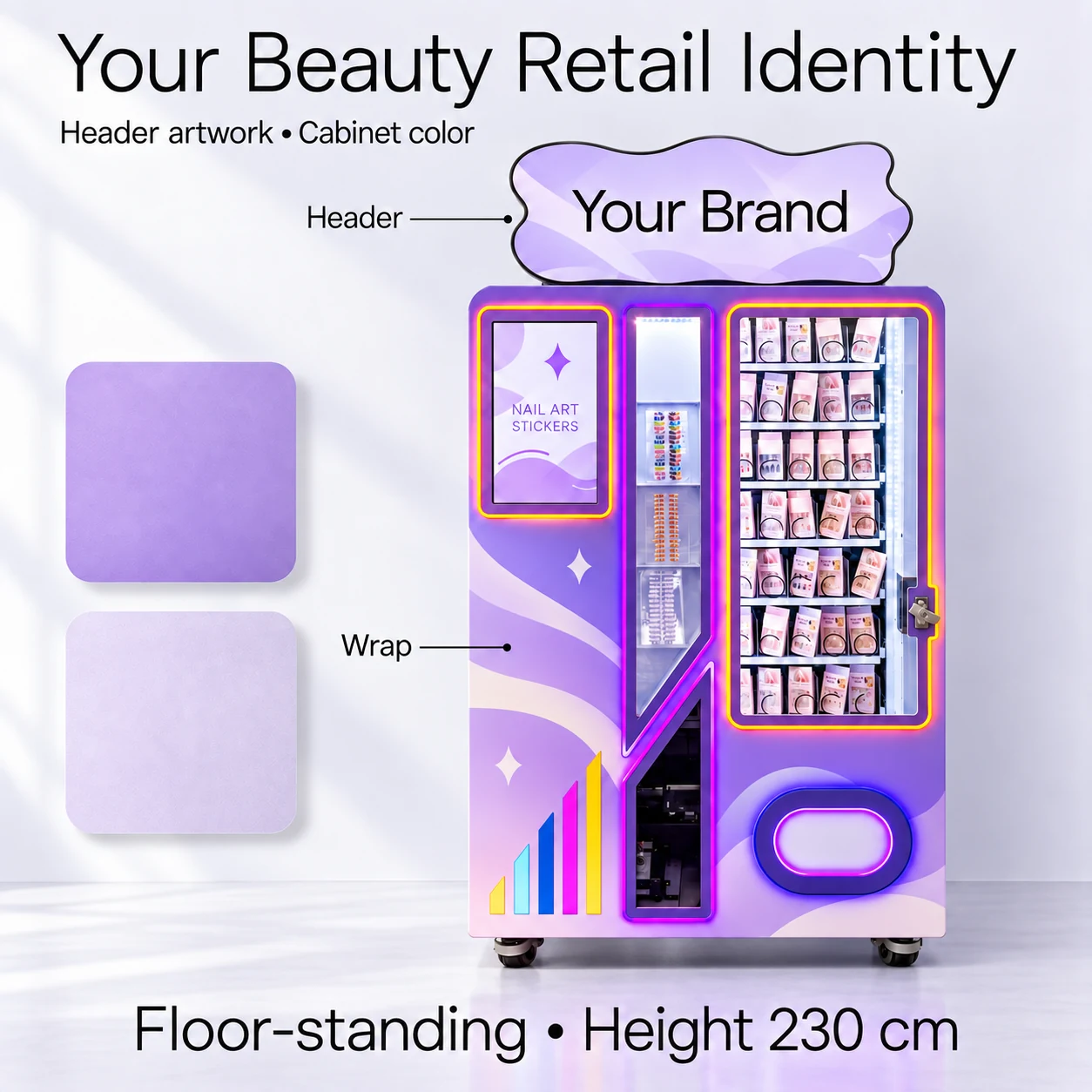 CT-MJ330 customization: Your Beauty Retail Identity