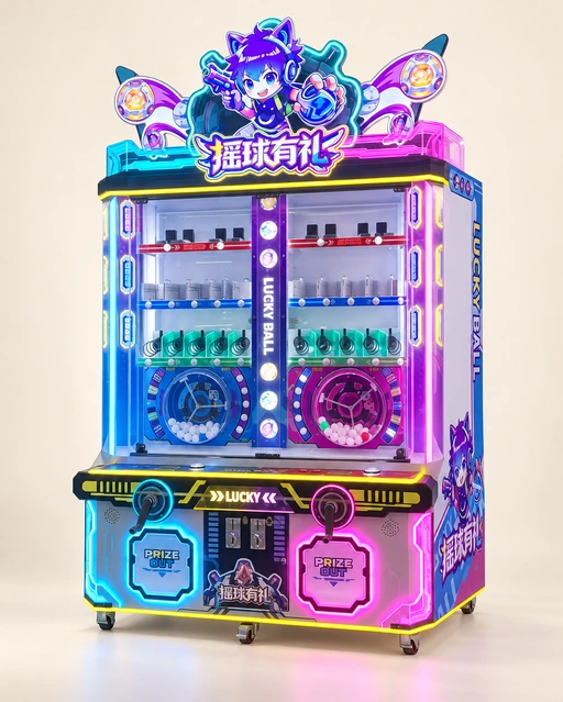 Lucky Ball Dual-Station Prize Machine