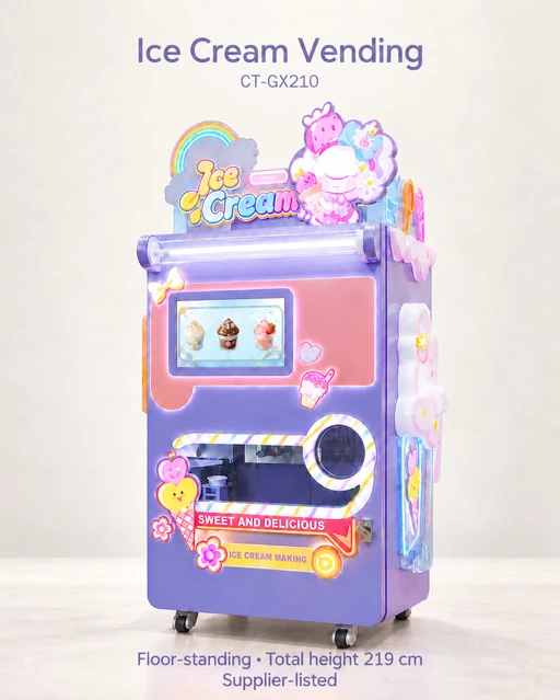 Automatic Ice Cream Vending Machine